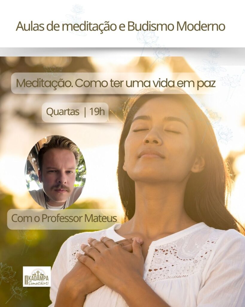Meditação. Como ter uma vida em paz