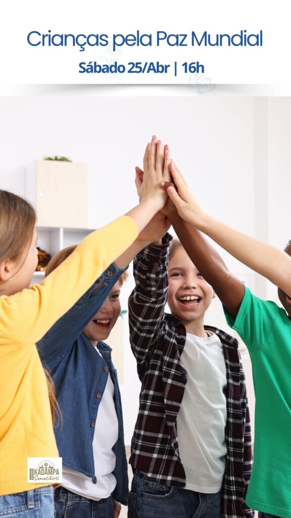 Crianças pela Paz Mundial Abril