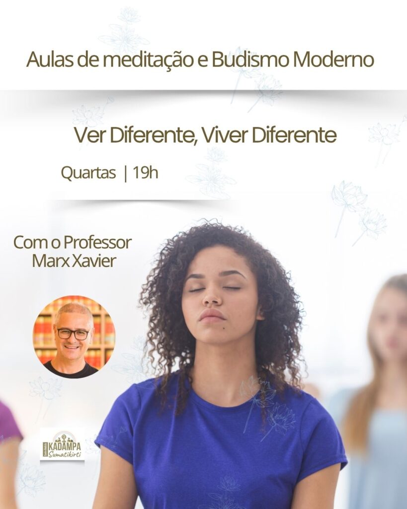 Aula de Meditação e Budismo Moderno